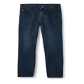 The Children's Place Boys' Basic Straight Leg Jeans, Deep Blue Wash Single, 6 Slim