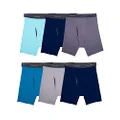 Fruit of the Loom Men's Coolzone (Assorted Colors) Boxer Briefs, 6 Pack - Assorted Colors, Small UK