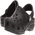 Crocs Kids Classic Clog K, Black, J3