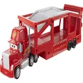 Mattel Disney Pixar Cars Mack Hauler, 13-inch Toy Transporter Truck with Ramp & Carry Storage for 12 Vehicles, Gift for Kids Ages 4 Years Old & Up