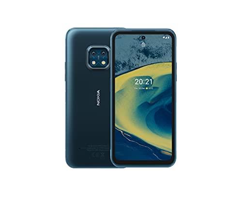 Nokia XR20, 6.67 inch Full HD+ Display, 48 MP Dual Camera with ZEISS Optics, 15 W Wireless and 18 W Fast Charge, RAM 4 GB/ROM 64 GB, Can be Used with Wet Hands and Gloves - Ultra Blue