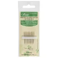 Clover Gold Eye Quilting Needles Between No.8, 15 Pieces