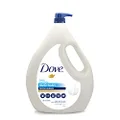 Dove Hand Wash 4L Refill - White Hand Soap for Refilling Dispensers and Small Bottles - pH Neutral Handwash Extra Large Dispenser with Hand Pump for Bathroom/Kitchen