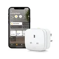 Eve Energy UK - Smart Plug & Power Meter with Built-in Schedules, Voice Control, no Bridge Needed, Apple HomeKit, Bluetooth, Thread