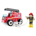 Hape Fire Truck Kids/Toddler Activity Firefighter Playset Kids/Toddler Toy 3+