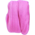 Clover Natural Wool Roving, Pink