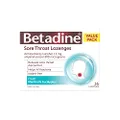 Betadine Sore Throat Lozenges - Relieves Sore Throat Discomfort - Helps Kill Bacteria - Fast Acting, 36 Pack