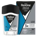 Rexona Men Clinical Antiperspirant Cream Stick Deodorant Clean Scent, 45ml, 96 Hour Protection