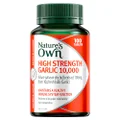 Nature’s Own High Strength Garlic 10000 Tablets 100 - Reduces Mild Upper Respiratory Tract Congestion - Supports Healthy Immune System Function & Cardiovascular Health