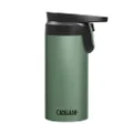 CamelBak Forge Flow Coffee & Travel Mug, Insulated Stainless Steel - Non-Slip Silicon Base - Easy One-Handed Operation - 350 ml, Moss