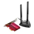 TP-Link AX3000 Wi-Fi 6 Bluetooth 5.0 PCI Wifi Adapter, Up to 2402Mbps, Gaming & Streaming, Multi-Directional Antennas, WPA3 Security, Supports Windows 11/10, Low-Profile Bracket (Archer TX3000E)