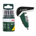 Bosch 10-Piece Screwdriver Bit Set & 7-Piece Pocket Screwdriver