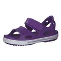 Crocs Unisex Kids Crocband II Sandal, Neon Purple, US 4