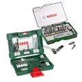 Bosch 41-Piece V-Line Drill Bit and Screwdriver Bit Set & Bosch 27-Piece Screwdriver Bit and Ratchet Set with Colour Coding (Accessories for Screwdrivers)