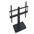 Amazon Basics Swivel Pedestal TV Mount for 32-65 inch TVs up to 55 lbs, Height Adjustable 16-21 Inches, max VISA 600x400