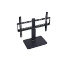 Amazon Basics Swivel Pedestal TV Mount for 32-65 inch TVs up to 55 lbs, Height Adjustable 16-21 Inches, max VISA 600x400