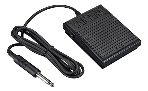 Yamaha FC5 Compact Sustain Pedal for Portable Keyboards, black