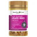 Healthy Care Grape Seed 58000-200 Capsules | Plant-based antioxidant