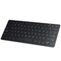 SPARIN Bluetooth Keyboard for Samsung Galaxy Tab A 7.0/ 8.0/ 9.7/ 10.1 Inch Galaxy Tab S3/ S2 9.7” Galaxy Tab E Lite 7.0/ 8.0/ 9.6 and Other Bluetooth Enabled Samsung Tablets and Phones Black