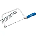 Draper 18052 Coping Saw Frame With 5 Blades Blue
