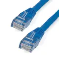 StarTech.com Blue Molded RJ45 UTP Gigabit Cat6 Patch Cable - 1 Feet (C6PATCH1BL)