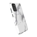 Speck Products Presidio Inked Samsung Galaxy S20 Case, CarraraMarble Matte/Grey