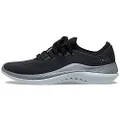Crocs Men's LiteRide 360 Pacer Sneaker, Black/Slate Grey, US 9