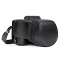 MegaGear MG1126 Sony Alpha A7S II, A7R II, A7 II (28-70mm) Ever Ready Genuine Leather Camera Case and Strap - Black