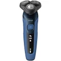Philips Shaver Series 5000 Re-Skin (Non SkinIQ) with ComfortTech Blades360°, Contour Heads, LED Display, SmartClick Precision Trimmer, 50mins Run Time/1 Hour Charge, Blue, S5466/17
