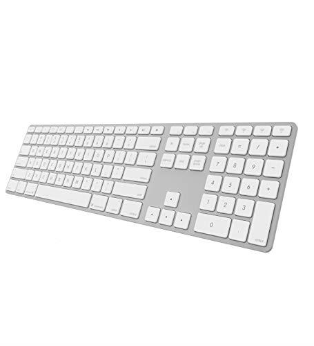 Matias Bluetooth Aluminum Keyboard Silver, FK418BTS