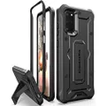 ArmadilloTek Vanguard Case Designed for Samsung Galaxy S20+Plus (2020 Release) Military Grade Full-Body Rugged with Built-in Kickstand - Black