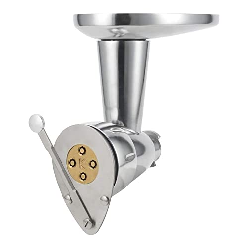 Kenwood Pasta Shaper Attachment KAX92.A0ME, Compatible with Chef and Chef XL Models, Makes Traditional Fresh Pasta Shapes and Homemade Biscuits, Silver