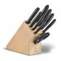 Victorinox Cutlery Block 9 Pieces Set, Black