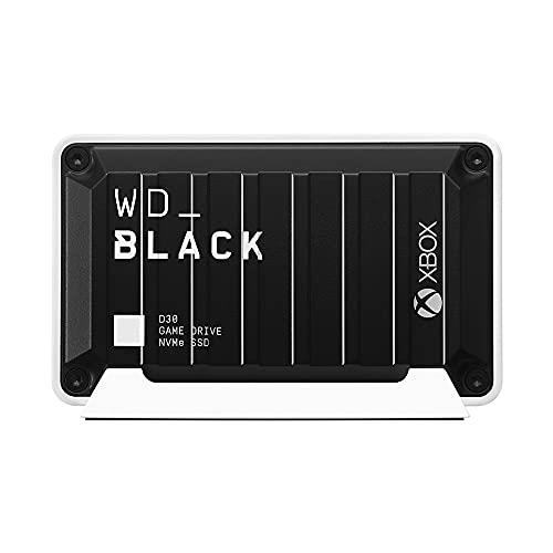 Western Digital BLACK D30 1TB Game Drive SSD for Xbox - SSD speed and storage, compatible with Xbox Series X|S