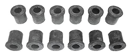 Rear Spring Bush Kit Shackle Rubber Bushes Compatible with Holden Rodeo Kb40 1979-1980