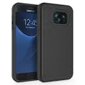 Galaxy S7 Case, SYONER [Shockproof] Defender Protective Phone Case Cover for Samsung Galaxy S7 (5.1", 2016) [Black]