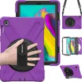Samsung Galaxy Tab S5e 10.5 Case (Pirate Series) Purple