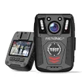Rexing P1 Body Worn Camera, 2” Display 1080p Full HD, 64G Memory,Record Video, Audio & Pictures,Infrared Night Vision,Police Panic Mode, 3000 mAh Battery,10HR Battery Life,Waterproof,Shockproof