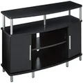 Ameriwood Home Carson TV Stand for TVs up to 50 Black