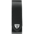 Victorinox Leather Pouch 2-3 Layers, 14 cm Size, Black
