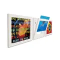 Art Vinyl Flip Frame Triple Pack, White
