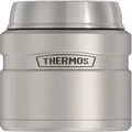 THERMOS Stainless King Vacuum-Insulated Food Jar, 24 Ounce, Matte Steel