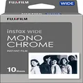 Instax FujiFilm WIDE Film, Monochrome (10 Pack)