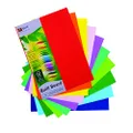 Quill, Coloured Board, 210gsm, A4, Pack 100, Assorted