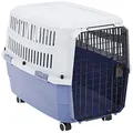Amazon Basics Pet Carrier Kennel With Plastic Ventilation, 71 cm