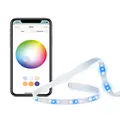 Eve Light Strip - Smart LED Strip Light 2m White & Colour (RGB) 1800LM Dimmable Self Adhesive No Bridge Required WiFi App Control Apple HomeKit