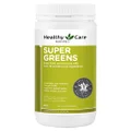 Healthy Care Super Greens Powder - Nutritional Supplement with 78+ Ingredients - Supports Digestion, Promotes Skin Health & Helps in Detoxification - Premium Quality Dietary Supplement - 600 g