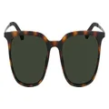 Dragon Unisex Sunglasses ZIGGY - Matte Tortoise with Lumalens G15 Green Lens