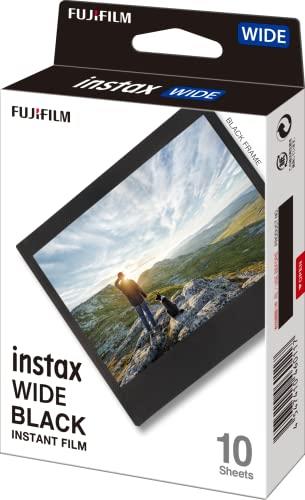 Instax Fujifilm Wide Film, Black 10 Pack