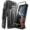 SUPCASE Unicorn Beetle Pro Series Case Designed for Samsung Galaxy S22 Plus 5G (2022 Release), Full-Body Dual Layer Rugged Holster & Kickstand Case Without Built-in Screen Protector (Black)